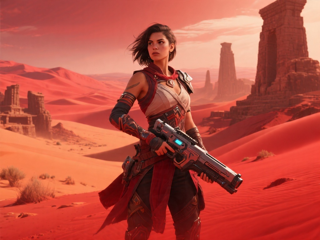 Master the Crimson Desert: Unveiling the Power of the Female Protagonist